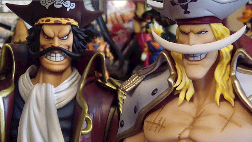Gol D Roger e Barba Branca Retrato dos Piratas - One Piece Barba Branca Gold Roger - - papel de parede HD