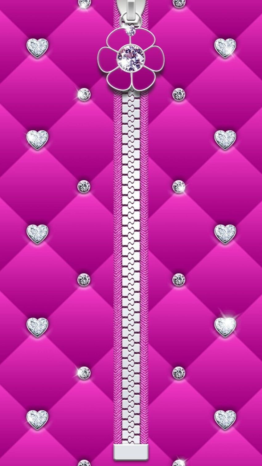 Bling - Pink Quilted Background HD phone wallpaper
