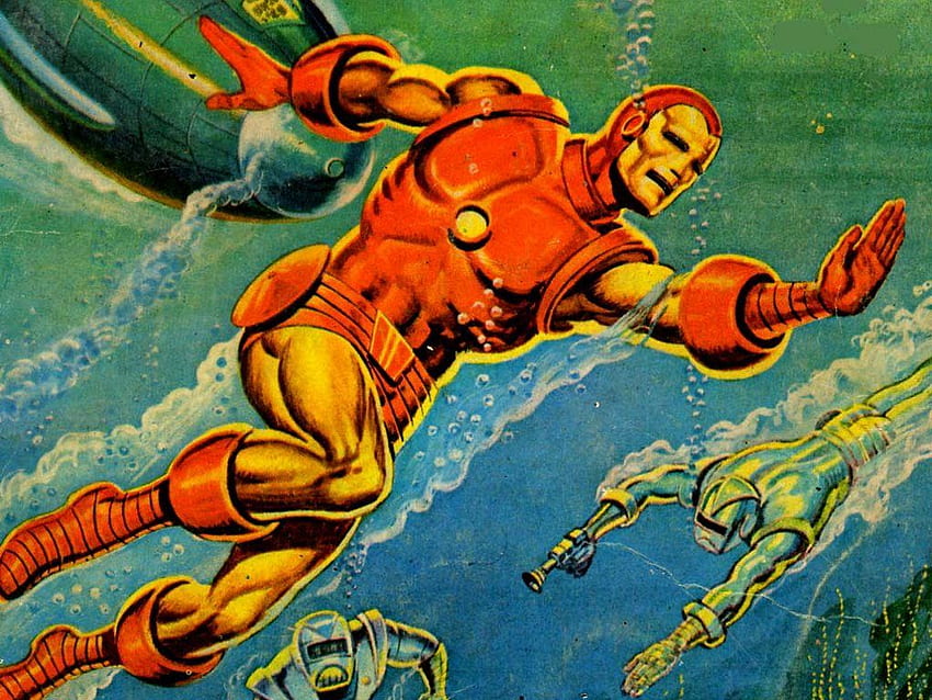 My - Comics : Classic Iron Man, Marvel Classic HD wallpaper