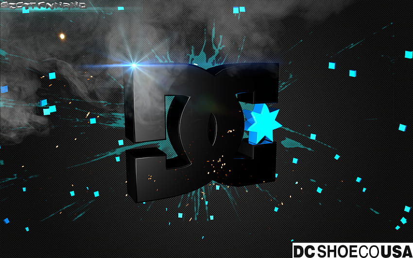 DC Shoes and Background HD wallpaper