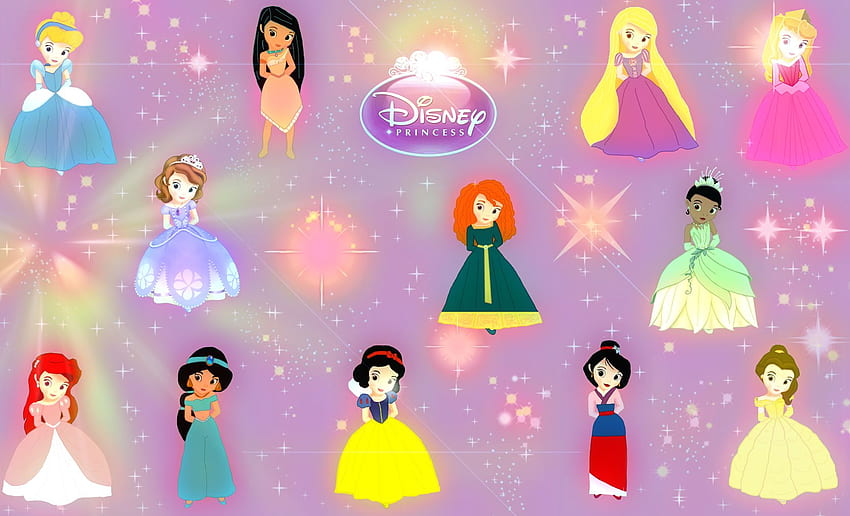 Disney-Prinzessin-Kostüme für Kinder, Disney-Prinzessin, kleine Prinzessin HD-Hintergrundbild