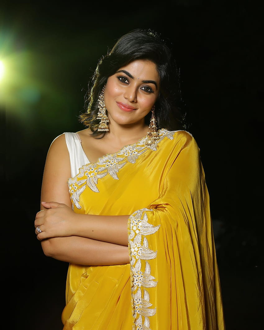 Poorna Kasim, Sari, Modell HD-Handy-Hintergrundbild