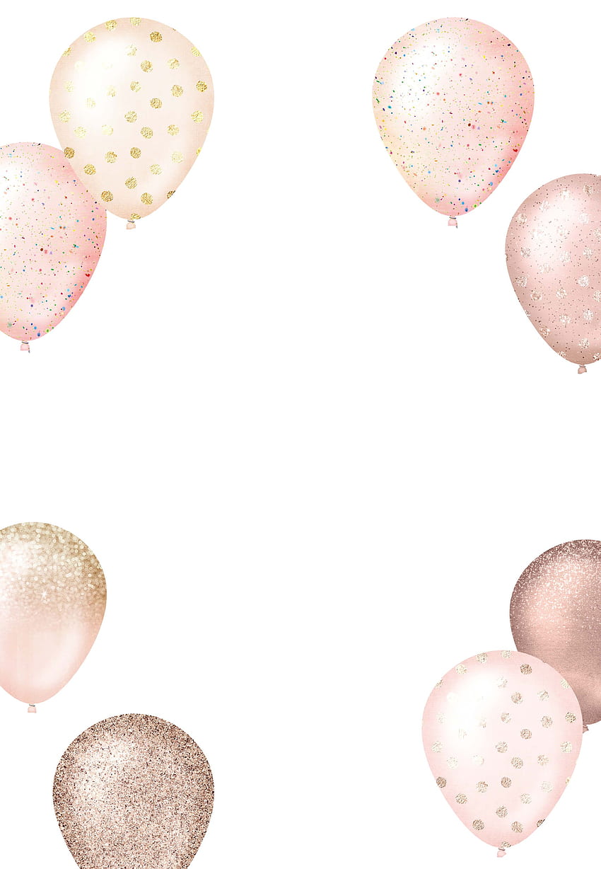 Foil & Glitter balloons - Birtay Invitation Template. Greetings Island. Baby birtay invitations, Baby birtay invitation card, Glitter balloons HD phone wallpaper