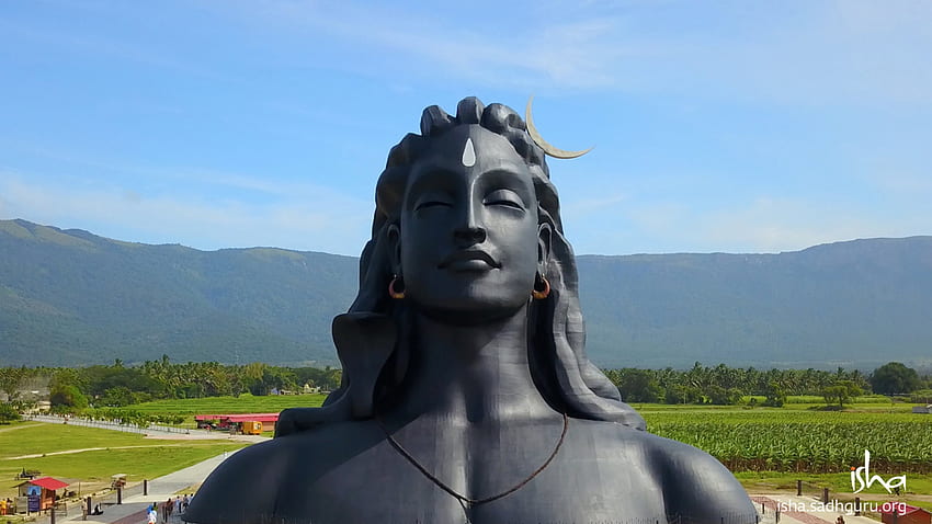 Shiva (Adiyogi) - per Mobile e, Shiva Temples Sfondo HD