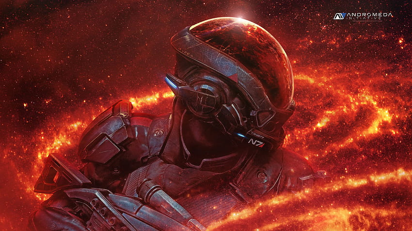 Mass Effect Andromeda RYDER N7、ゲーム、、 高画質の壁紙