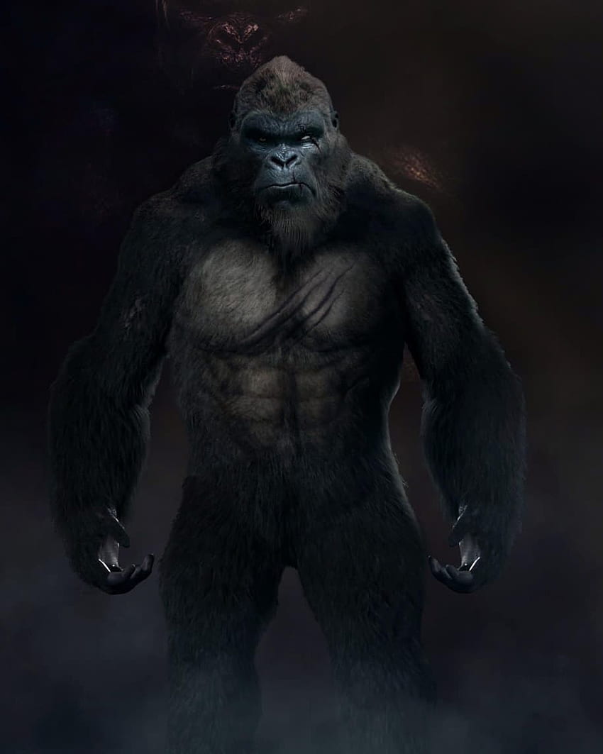 Robb Chass™ auf Twitter im Jahr 2021. King Kong Art, King Kong Skull Island, King Kong vs Godzilla, 3D King Kong HD-Handy-Hintergrundbild