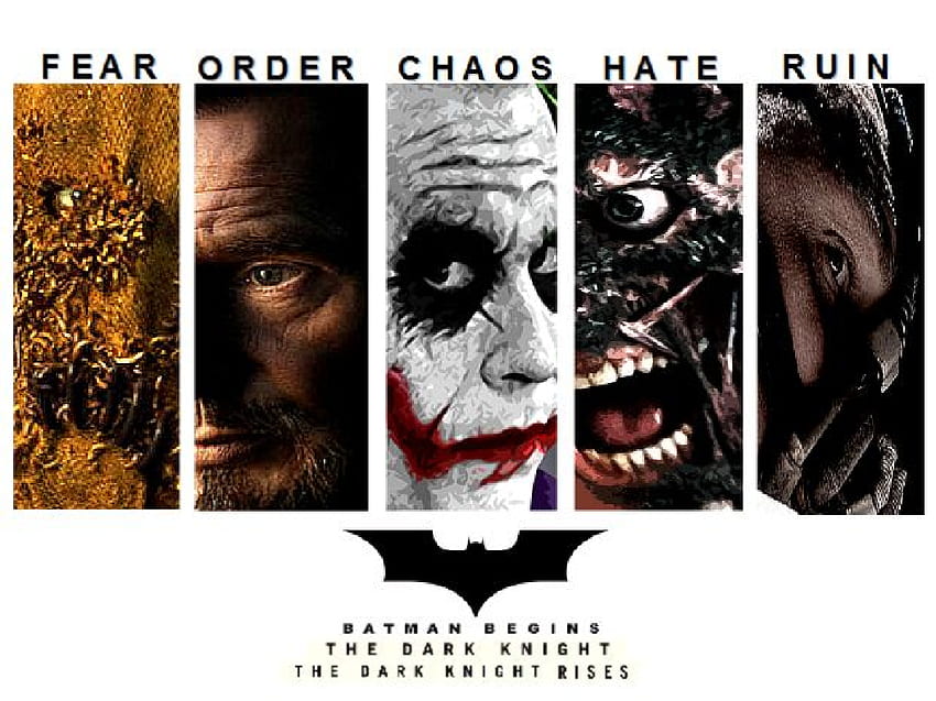 Cool things, The Dark Knight Trilogy HD wallpaper