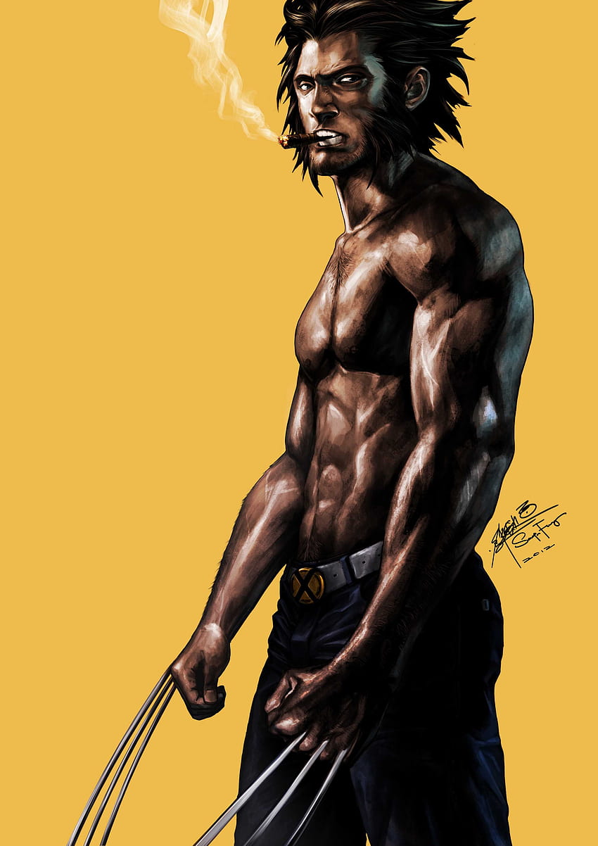 Wolverine Animated - Wolverine Animated -, Cartoon Bodybuilder Sfondo del telefono HD