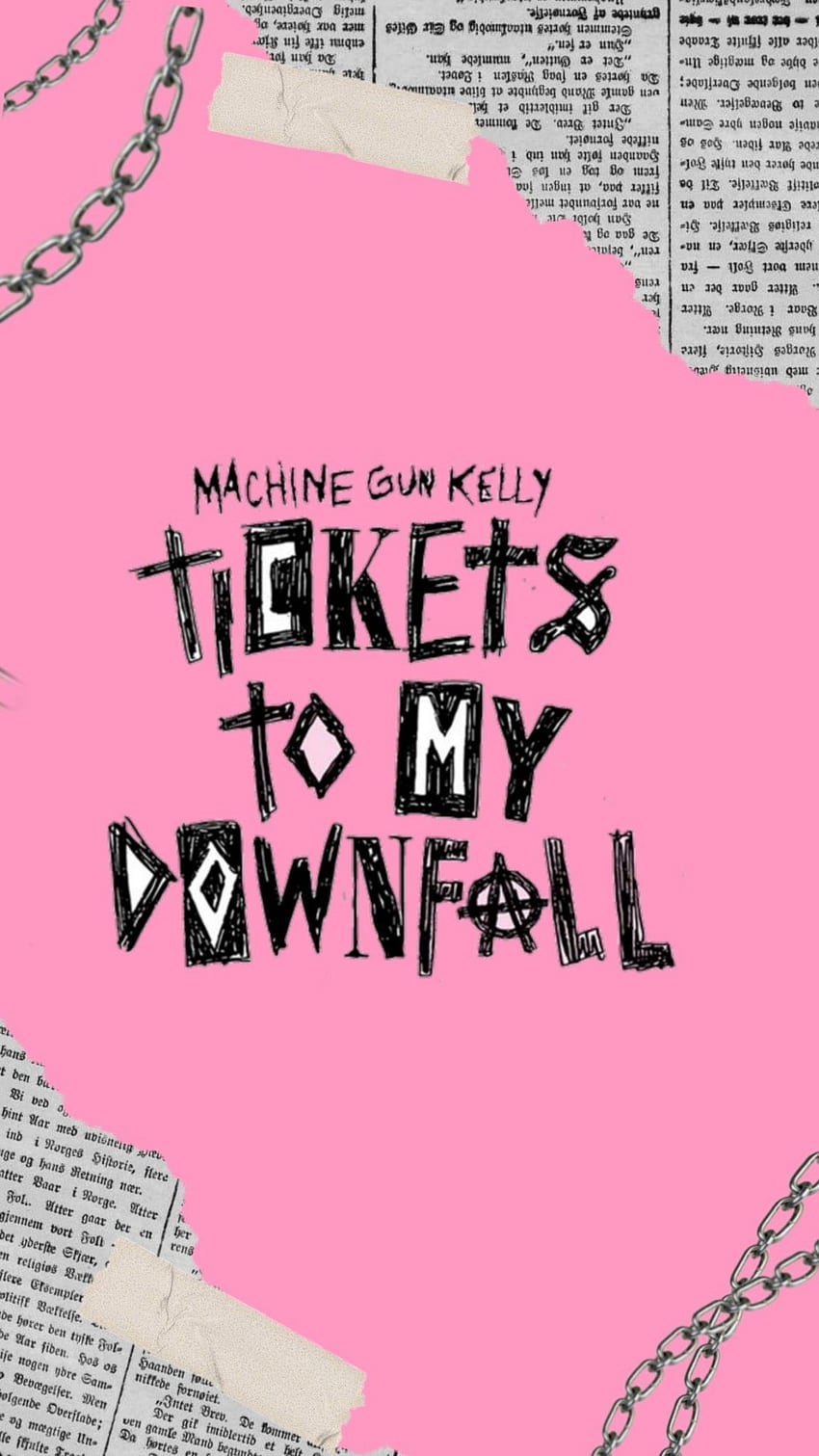 Tickets To My Downfall, Machine Gun Kelly Logo HD phone wallpaper