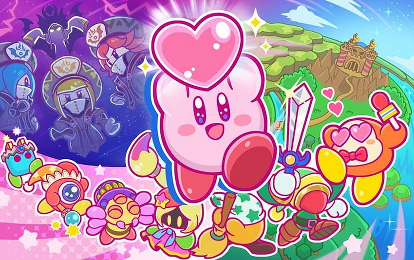 Bonjour, l'équipe de Krusty. Kirby personnage, Kirby, Kirby art, Kirby Star Allies Fond d'écran HD