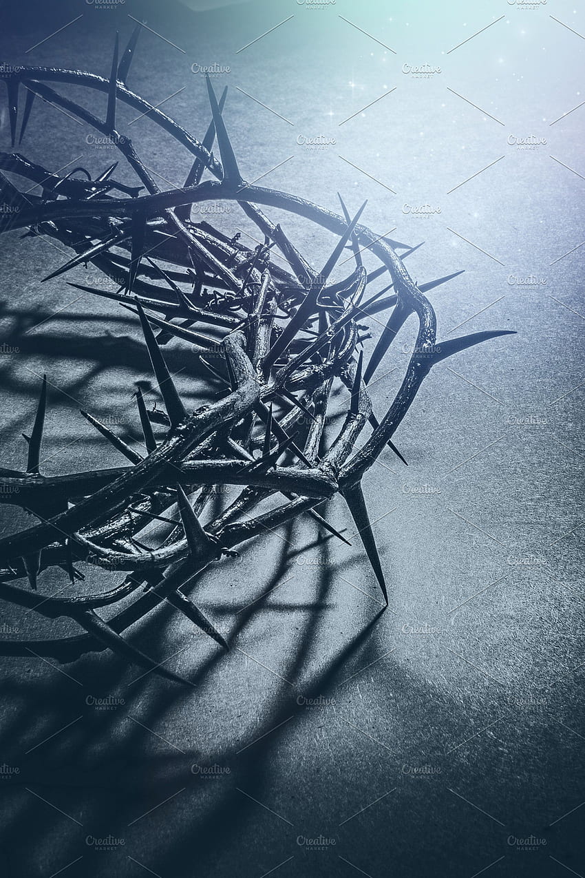 Jesus Christ crown of thorns. Jesus HD phone wallpaper