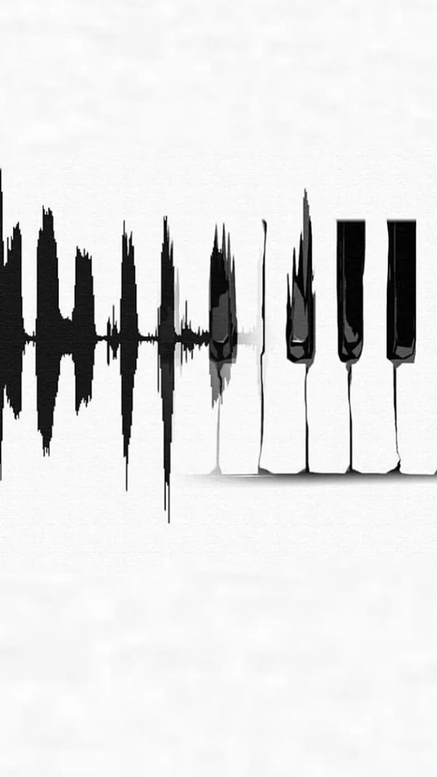 Cute // Piano// Music. iPhone music, Piano art, Music drawings HD phone wallpaper