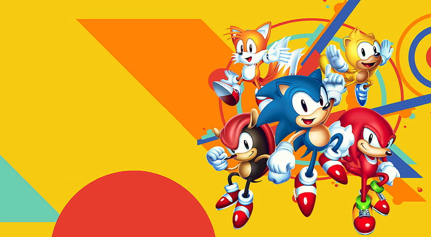 Mania Plus ! (Version with Logo in comments), Sonic the Hedgehog HD wallpaper
