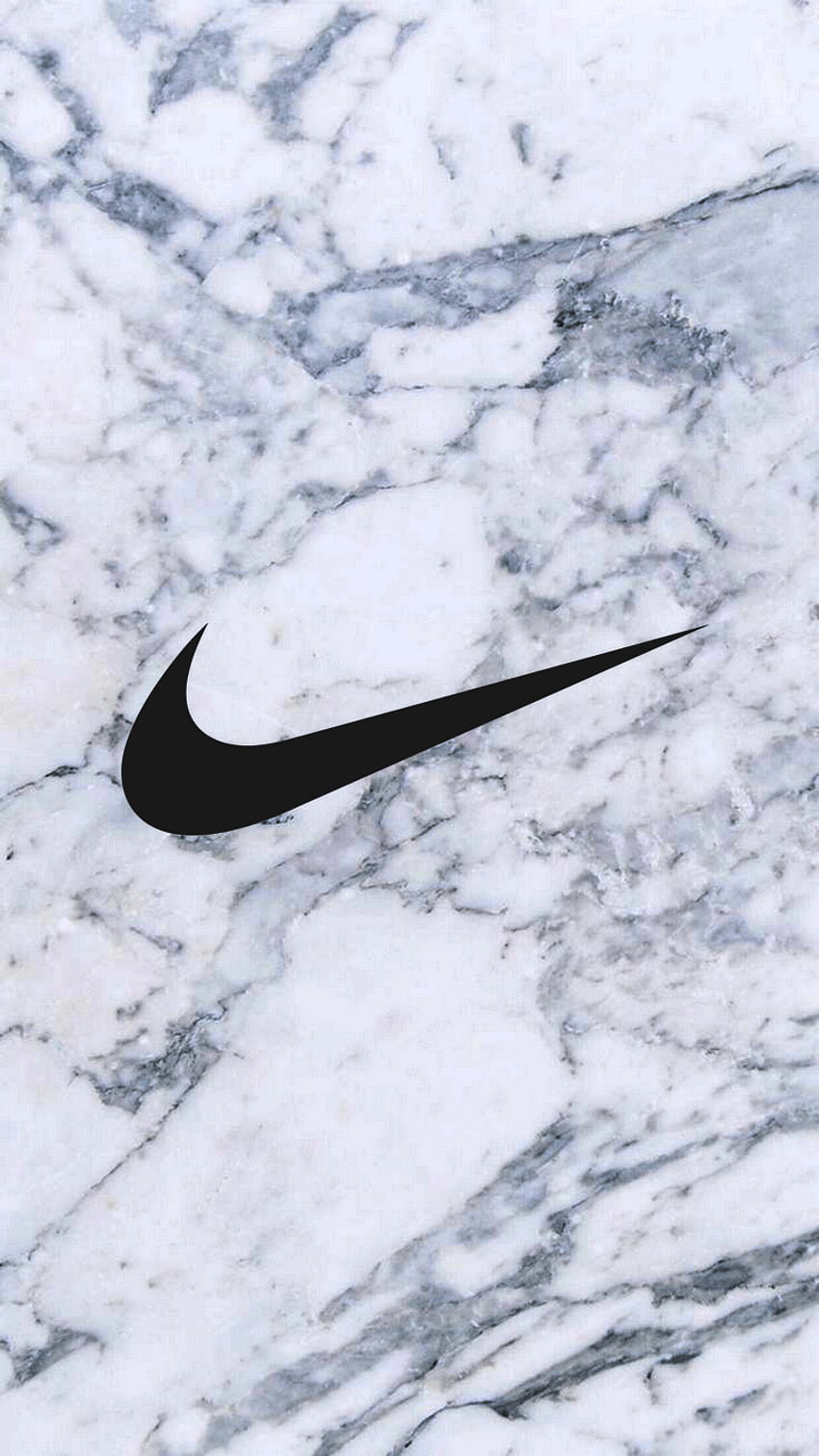 Nike Mármol, Nike Blanco Negro fondo pantalla del teléfono | Pxfuel
