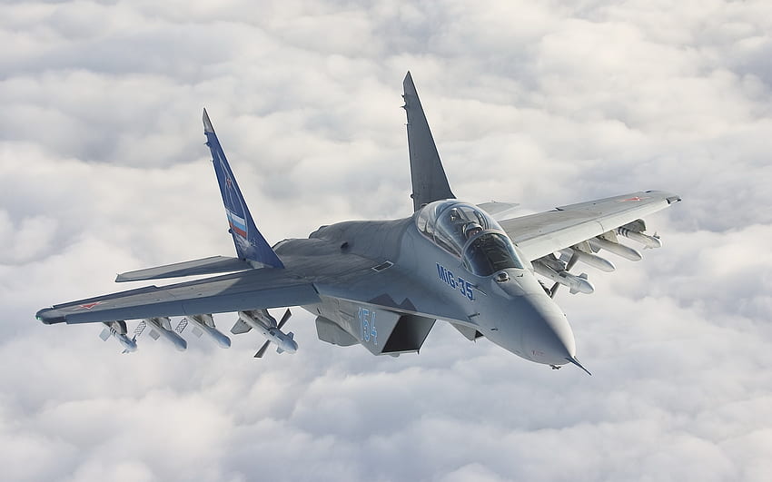 MIG-35, military, aircraft, russian, jets HD wallpaper