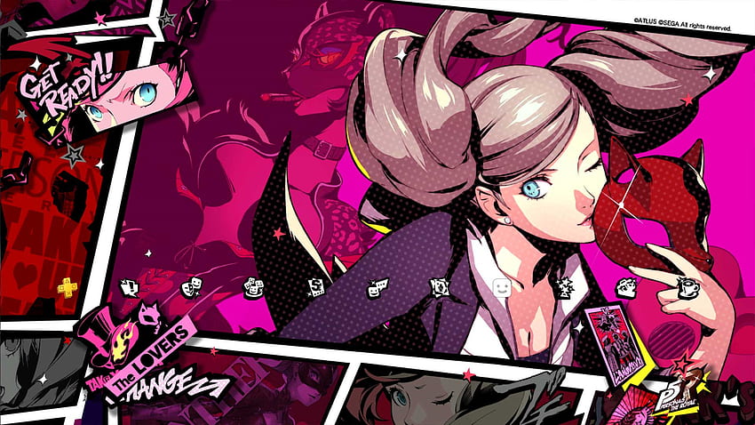 Persona Central - Preview of the Persona 5 Royal themes for Joker, Ryuji, Ann, and Morgana from the Japanese version of the game. / Twitter, Persona 5 Ann HD wallpaper