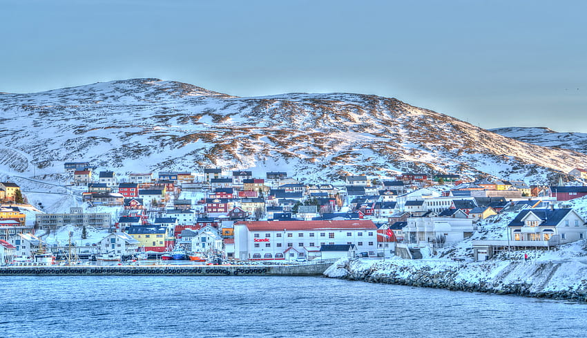 Cities, Sea, Coast, Norway, Harbor, Scandinavia HD wallpaper
