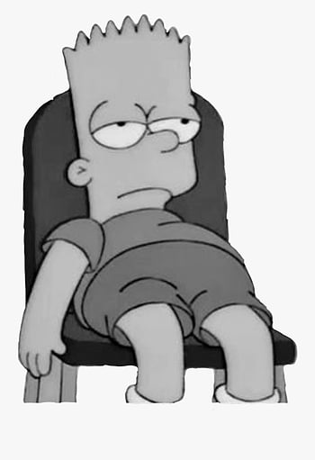 Sad Simpsons, Bart Simpson Sad Boy HD phone wallpaper