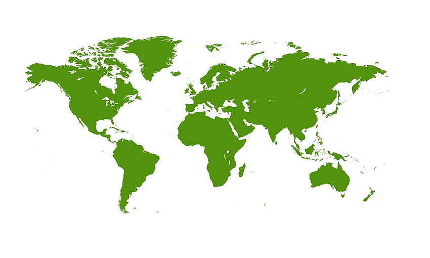 Buy Green world map - US shipping HD wallpaper
