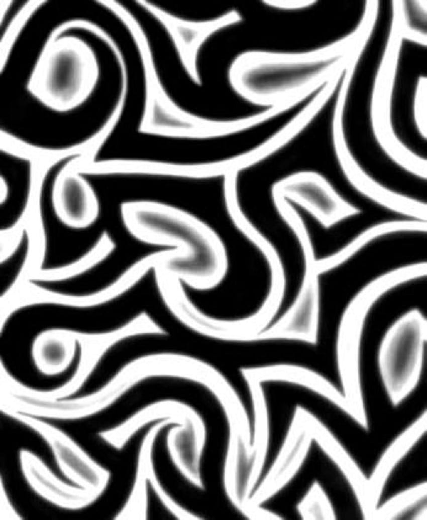 Black And White Tribal , Clip Art HD phone wallpaper