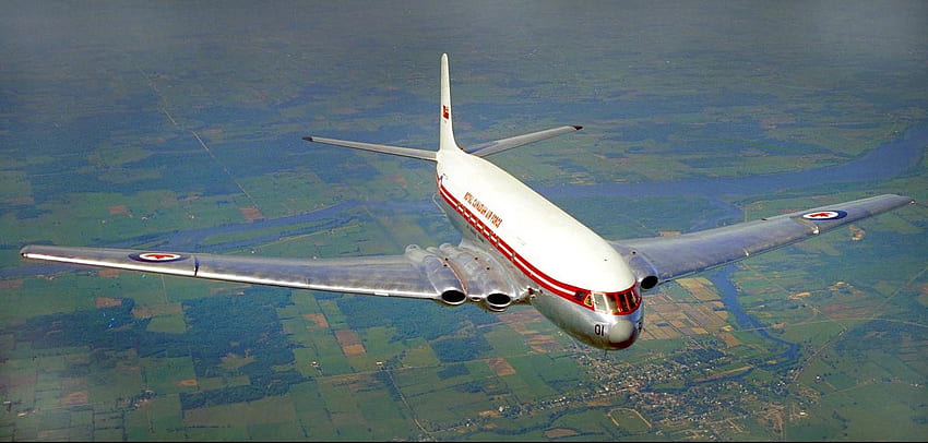 De Havilland Comet, aereo britannico, aeronautica reale australiana, raaf, aereo di linea Sfondo HD
