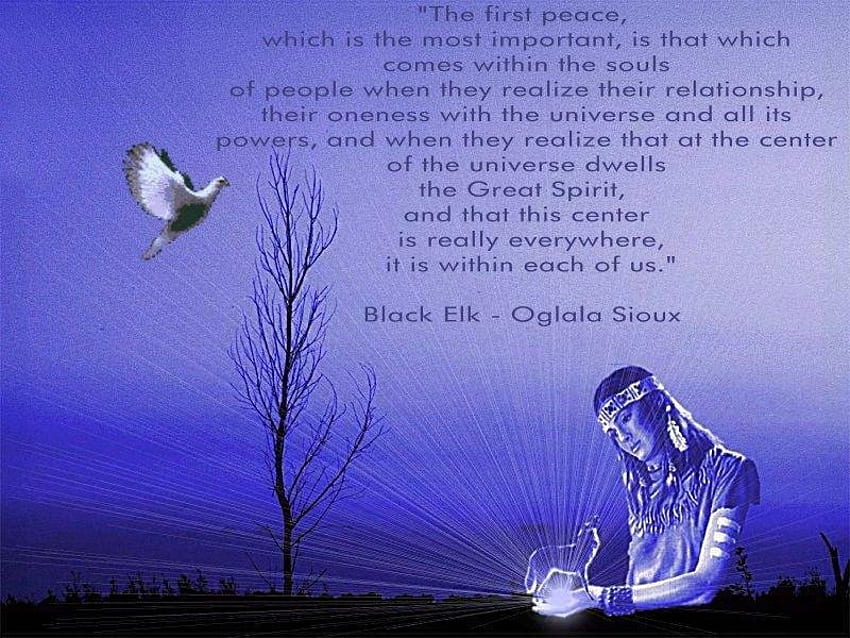 Der erste Frieden, blau, bete, zuerst, Leute, Eingeborene, Indianer, Amerikaner, Frieden, schön HD-Hintergrundbild