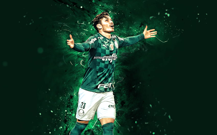 Raphael Veiga, Palmeiras, Fußball HD-Hintergrundbild