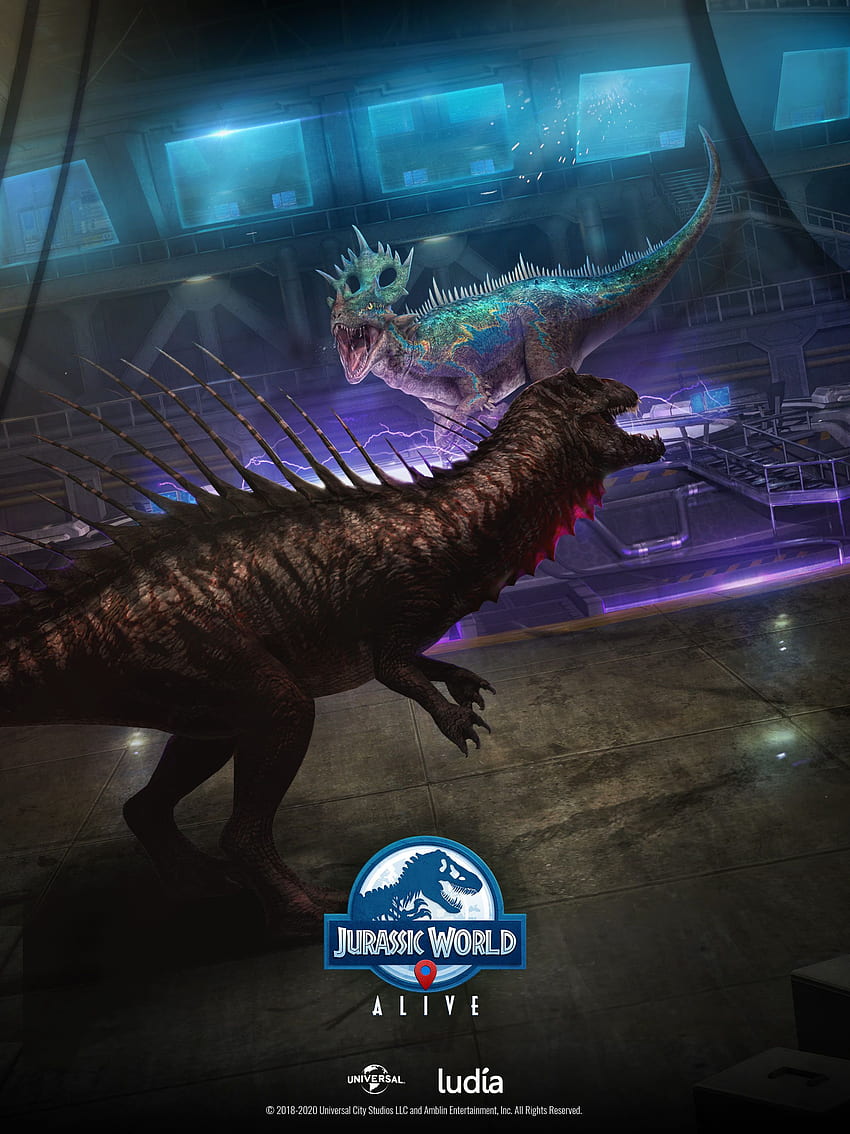 Jurassic World Alive Game - -, 쥬라기 공원 게임 HD 전화 배경 화면