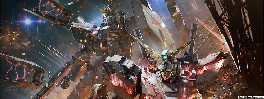 Gundam Versus - Robot Pertempuran, Gundam Dual Monitor Wallpaper HD