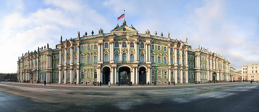 都市、サンクトペテルブルク、サンクトペテルブルク、エルミタージュ、冬宮殿 高画質の壁紙