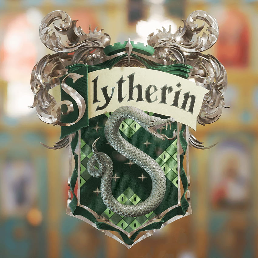 ArtStation - Slytherin Crest, Felix Brü HD phone wallpaper
