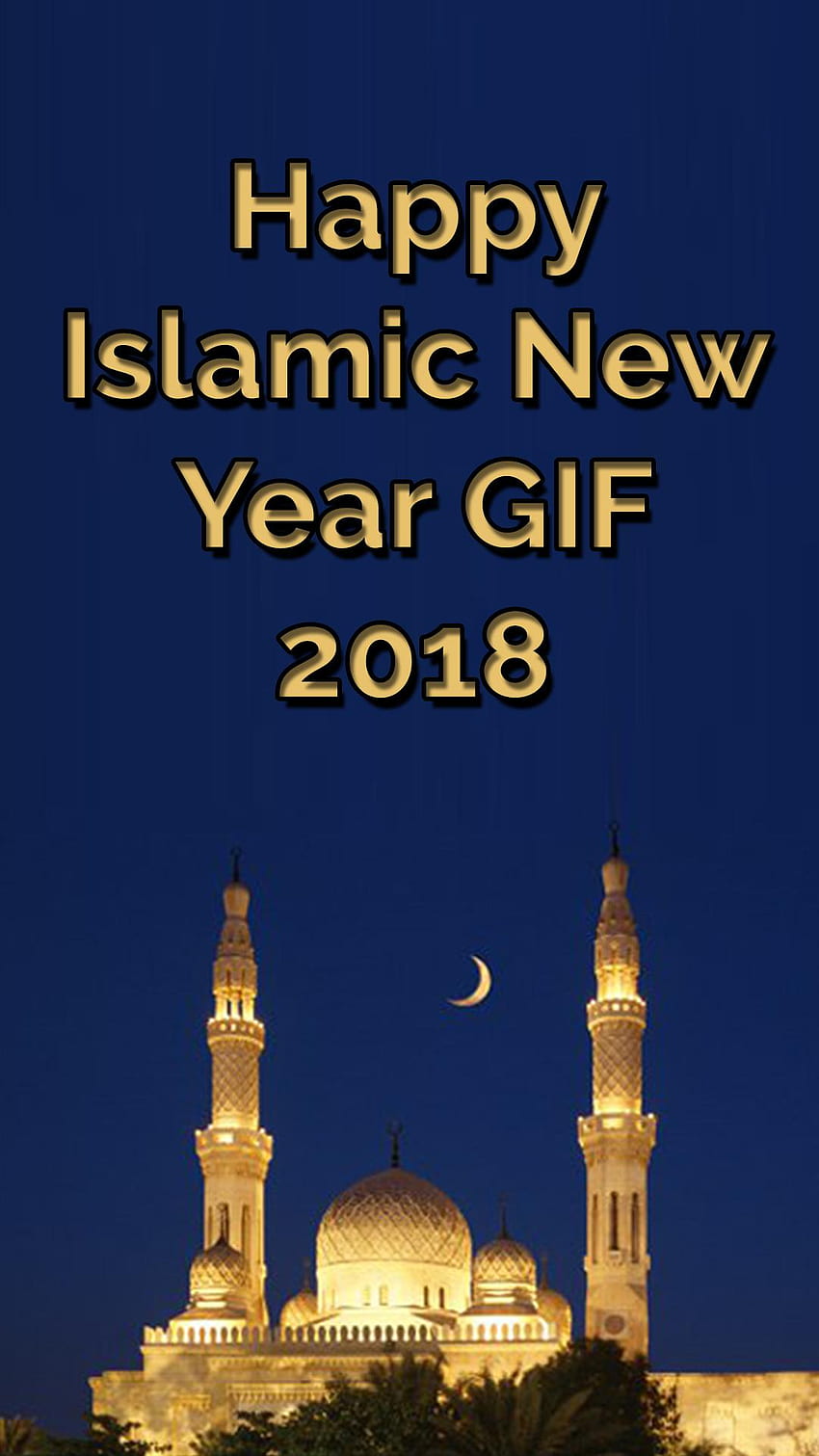 Happy Islamic New Year GIF for Android HD phone wallpaper | Pxfuel
