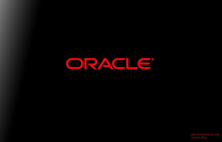 Orakel . Leuchtreklamen, Oracle-Datenbank HD-Hintergrundbild