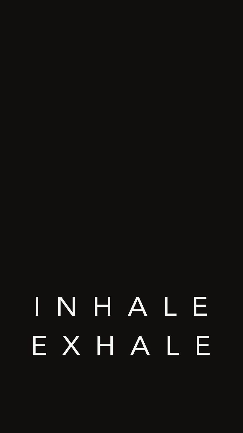 Inhale exhale quotes, Inhale exhale, Fitness iphone HD phone wallpaper
