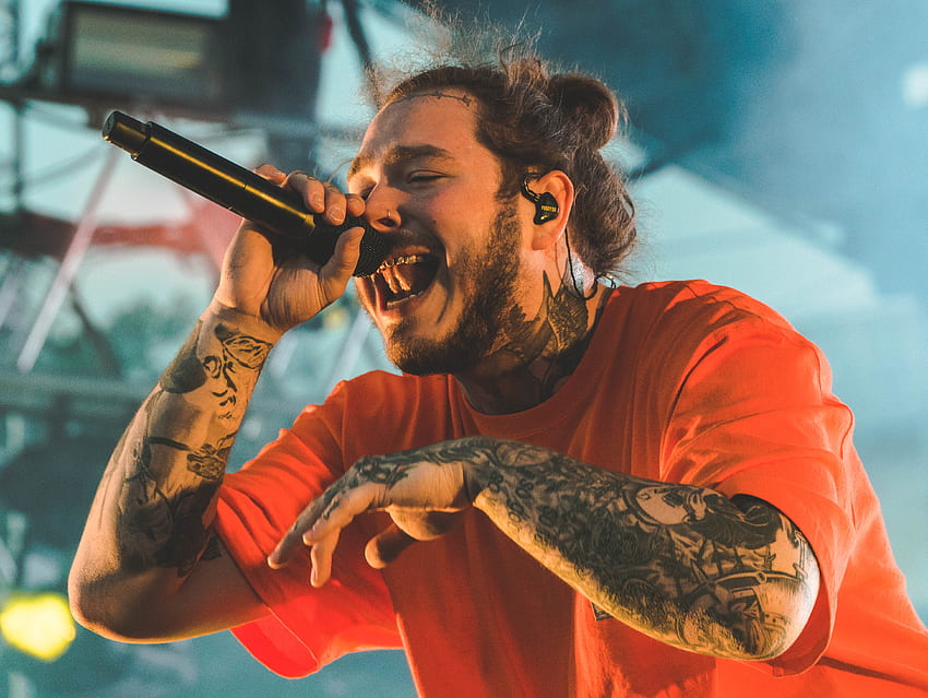 Post Malone Performing Live , Music, , , Background, and, Cool Post Malone HD wallpaper