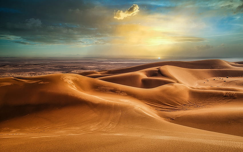 Desert, sand, nature, sunset HD wallpaper | Pxfuel