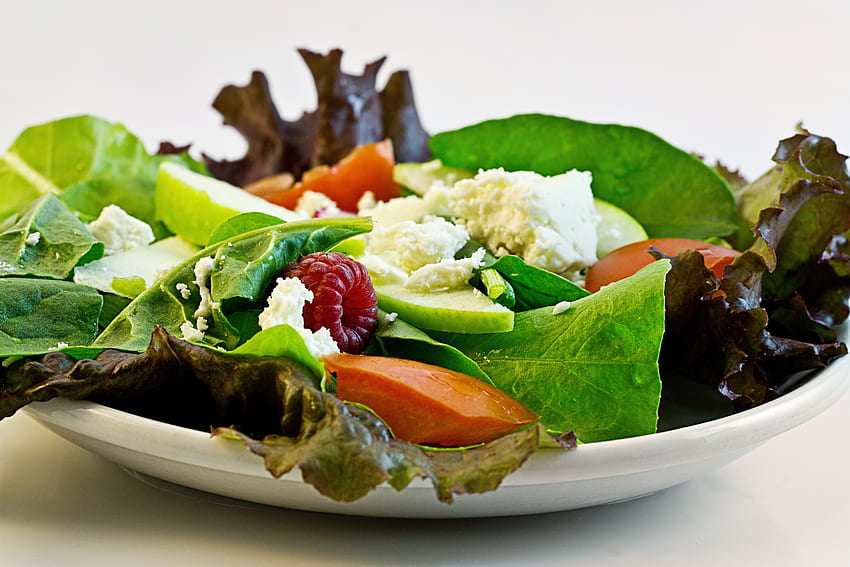 Food, Vegetables, Cheese, Berries, Salad HD wallpaper