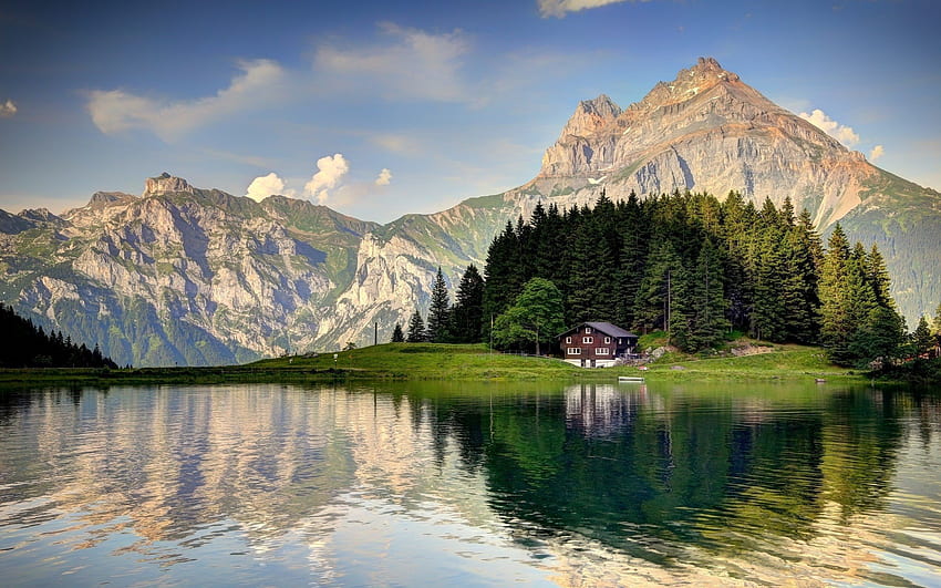 Красив пейзаж 326505 - Красив пейзаж Швейцария - & фон, Швейцарска есен HD тапет
