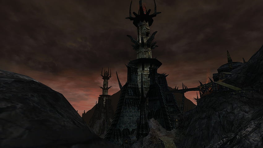 Mapa de Mordor, Boca de Sauron fondo de pantalla