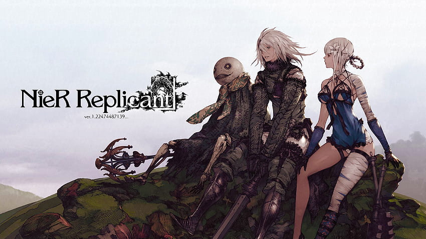 I edited and upscaled this NieR Replicant . Hope you like it!: nier HD wallpaper