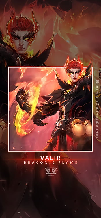 Draconic Flame 'Valir' - Mobile Legends (ML) HD Wallpaper | Pxfuel