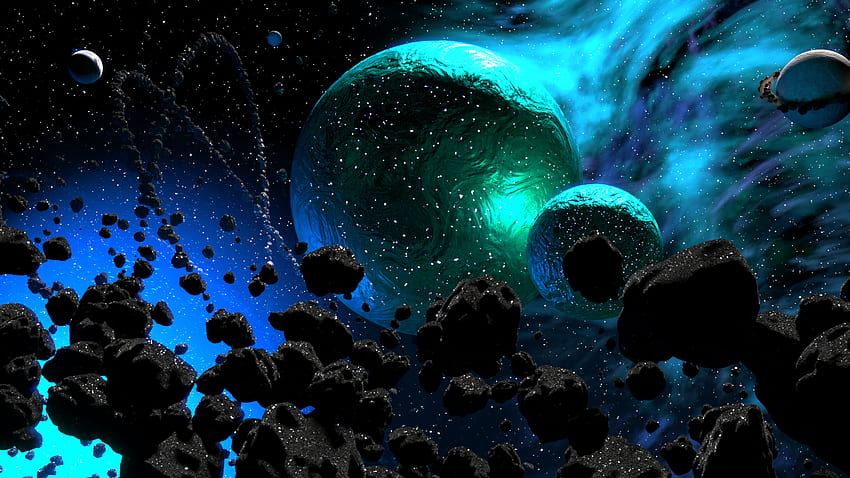 Planet, Alam Semesta, Nebula, Galaksi, Asteroid Wallpaper HD