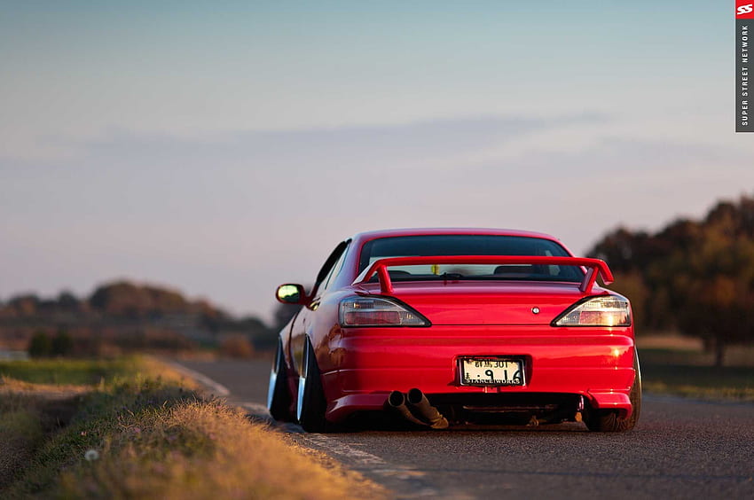 2000, Nissan, Silvia, S15, รถยนต์, สีแดง, ดัดแปลง / และพื้นหลังมือถือ วอลล์เปเปอร์ HD