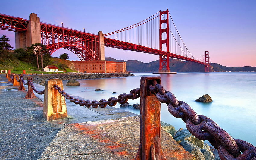 golden gate bridge. Golden Gate Bridge San Francisco HD wallpaper