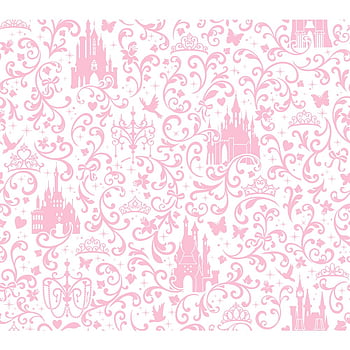 York Wallcoverings Disney Kids II 56sq ft Pink purple green and white  Paper Abstract Prepasted Soak and Hang Wallpaper in the Wallpaper  department at Lowescom