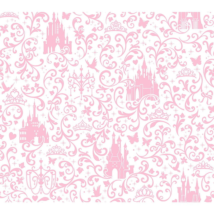 Disney Princess Castle, Disney-Muster HD-Handy-Hintergrundbild