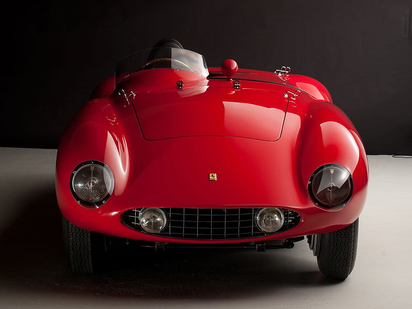 Rojo Clásico Ferrari Monza 65314 px, Vintage Ferrari fondo de pantalla