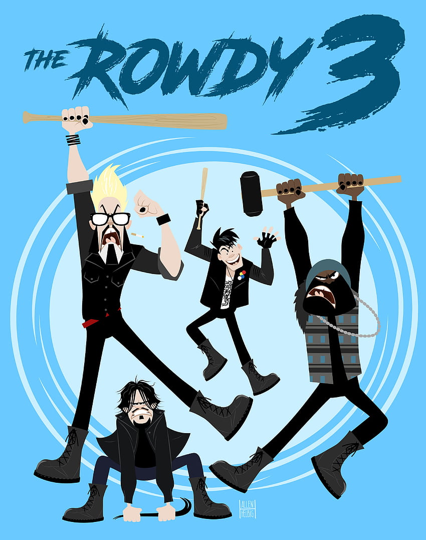 Dirk: The Rowdy 3! Let's go! Todd: There are four of them. Dirk: I, Dirk Gently HD phone wallpaper