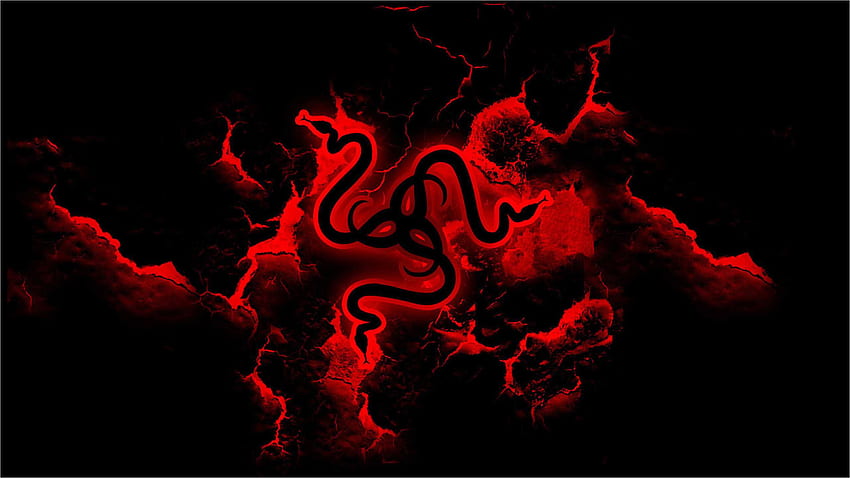 Razer Background, Red and Black Razer HD wallpaper