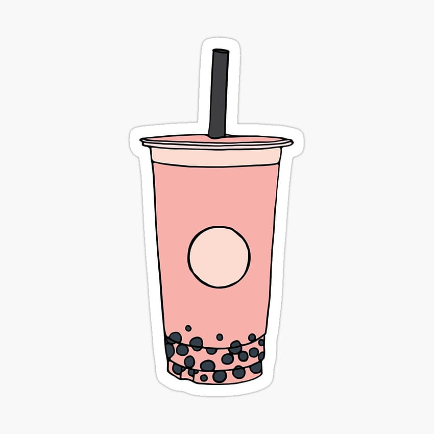 Pink Boba Bubble Tea Drink Sticker by murialbezanson in 2021. Drink stickers, Homemade stickers, Stickers, Bubble Tea Laptop HD phone wallpaper